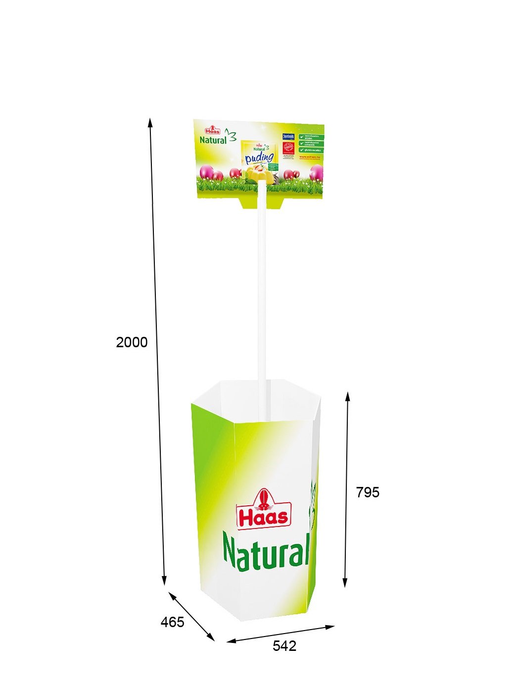 Hexa display